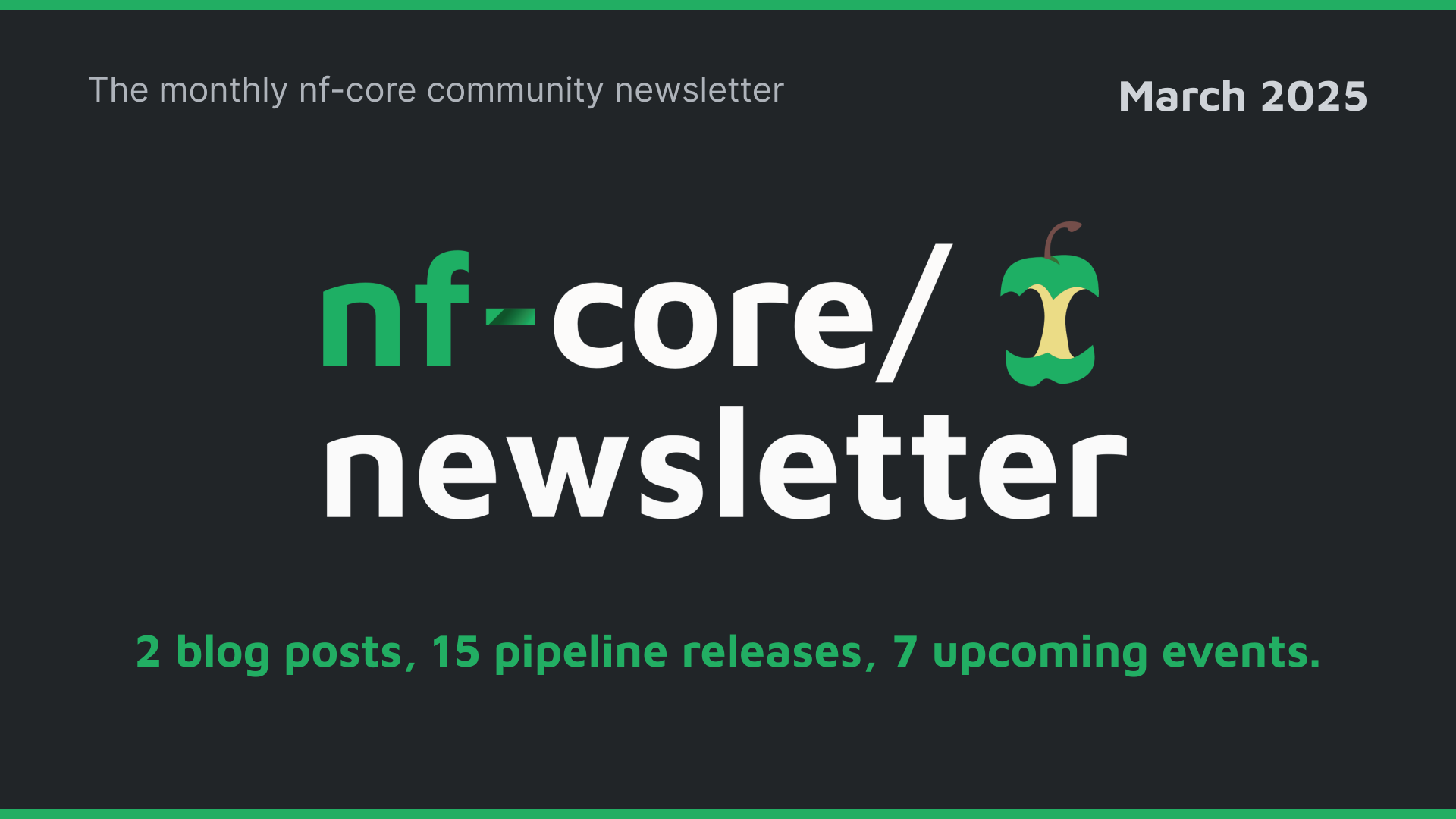 nf-core newsletter — March 2025